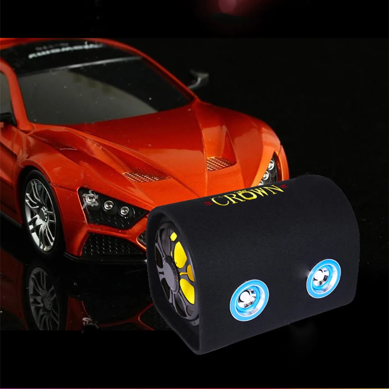 12 V 220 V Auto Audio Aktive Subwoofer Motorrad Bluetooth Lautsprecher Box 8 zoll HiFi KTV Hause Computer Bass Lautsprecher bass Image