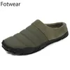 Winter Männer Hausschuhe Warme Plüsch Große Größe 38-46 Lange Pelz Rutschen Nicht-slip Hause Baumwolle Schuhe Unisex wasserdichte Indoor Herren Turnschuhe