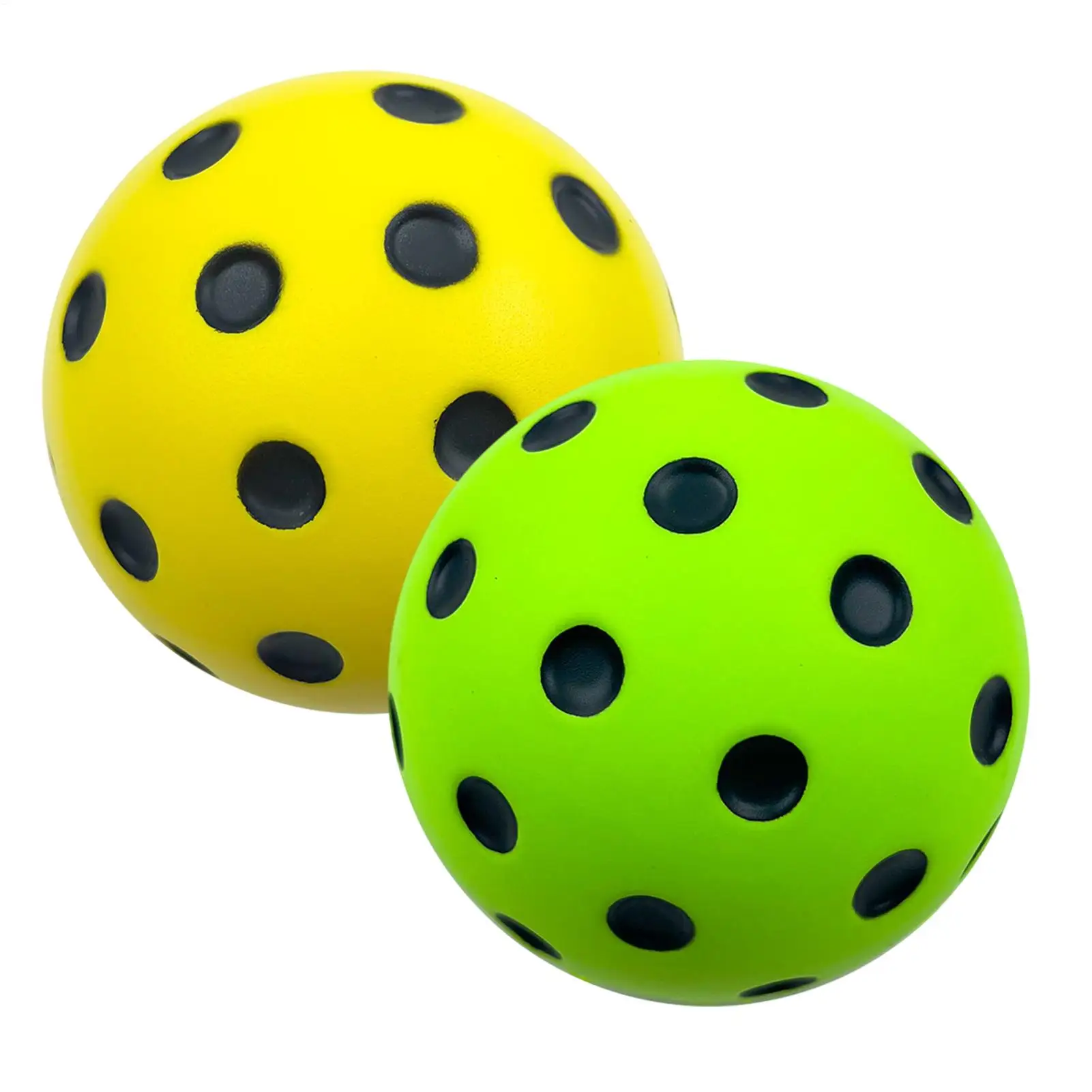 74 mm leise Pickleball-Bälle, leiser Sprungball, Pickleball-Ball, geräuschreduzierendes Pickleball-Zubehör, Übungs-Pickle-Bälle Image