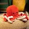 Kawaii Simulazione Polpo Con Sorriso Peluche Morbido Peluche Coda Riccia Octopu Bambole Accessori Per La Casa Bambola Carina Per Bambini