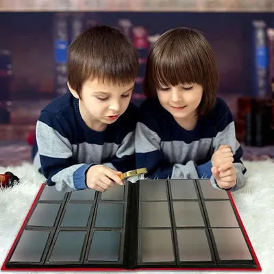 4/9/12 Grid Photo Albums Small Card Storage Book Instagram Style Star Chasing Storage Movie Ticket Card Storage Photo Album