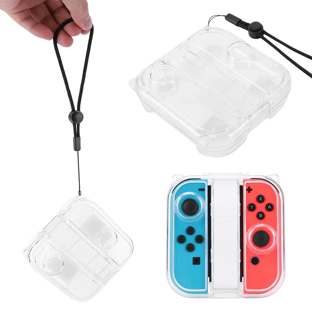 Hartschalen-Schutzhülle für Nintendo Switch/OLED Joy-Con, transparente Aufbewahrungsbox, wasserdicht, staubdicht, PC-Schale, Geschenke, Geschenk Image