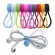 Fascette magnetiche riutilizzabili per cavi USB da 10 pezzi, organizer per cavi, fascette magnetiche in silicone per il raggruppamento di roba, pennarelli per libri, magneti per frigorifero