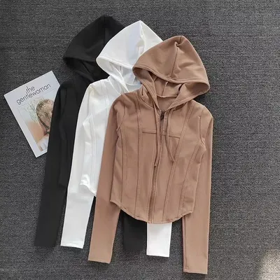 Frauen Fitness Mantel Mit Kapuze Strickjacke Enge Quick-dry Sport Jacke Running Training Shirt Yoga Kleidung Langarm Sport Jacke
