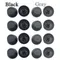 200PCS Gray / Black PS4 Replacement Analog Cover 3D Stick Joystick Thumbsticks Thumb Grips Mushroom Caps For Playstation 4 PS 4