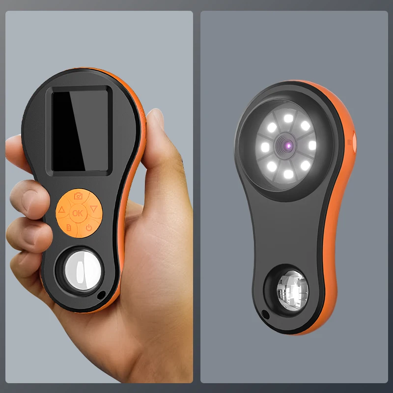 Digitale Lupe 2,0 MP Videomikroskop 2,0 Zoll IPS-Bildschirm 8 LEDs mit Lupe für Windows/Mac 32 GB TF-Karte zur Option Image