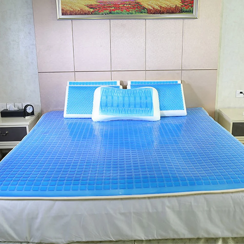 High Quality Professional Manufacturer Gel Mattress Summer Gel Memory Foam Mattress Topper Soft Bed Mattress