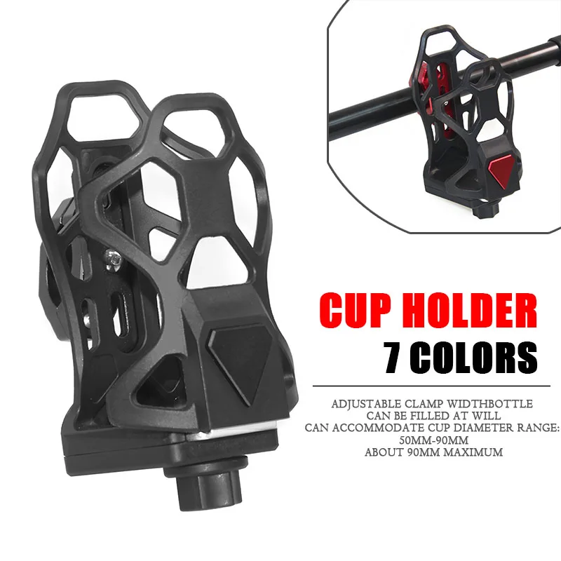 Universal Motorcycle Cup Holder 8 Colors Aluminum for KTM/Honda/Yamaha/BMW/Kawasaki Z900/Benelli/CFMOTO/Bajaj Pulsar Accessories
