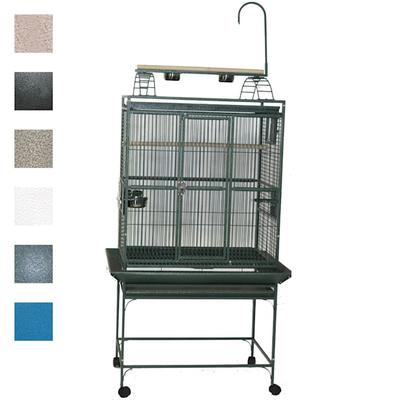 A&E Cage Company 32" X 23" Play Top Bird Cage in Sandstone
