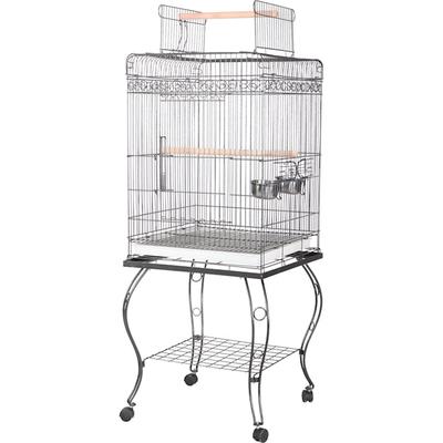 A&E Cage Company 20" X 20" Play Top Bird Cage in White