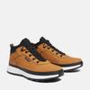 Schnürboots TIMBERLAND "FIELD TREKKERLOW WARM LINED SNEAKER", Gr. 40, braun (wheat nubuck), Leder, sportlich, Schuhe, Wintersneaker, Sneaker, Winterschuhe, gefüttert