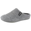 Pantoffel VERBENAS "Earth Picos", Herren, Gr. 45, grau (hellgrau), Textil, casual, Schuhe, Hausschuh, Clog, Schlappen, Wohlfühlschuh mit Label