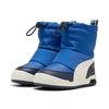 Sneaker PUMA "MULTIFLEX 2 BOOT AC INF", Gr. 24, clyde royal, warm weiß, new navy, Textil, sportlich, Schuhe