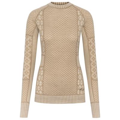 Kari Traa - Women's Smekker L/S - Merinounterwäsche Gr XS beige Image