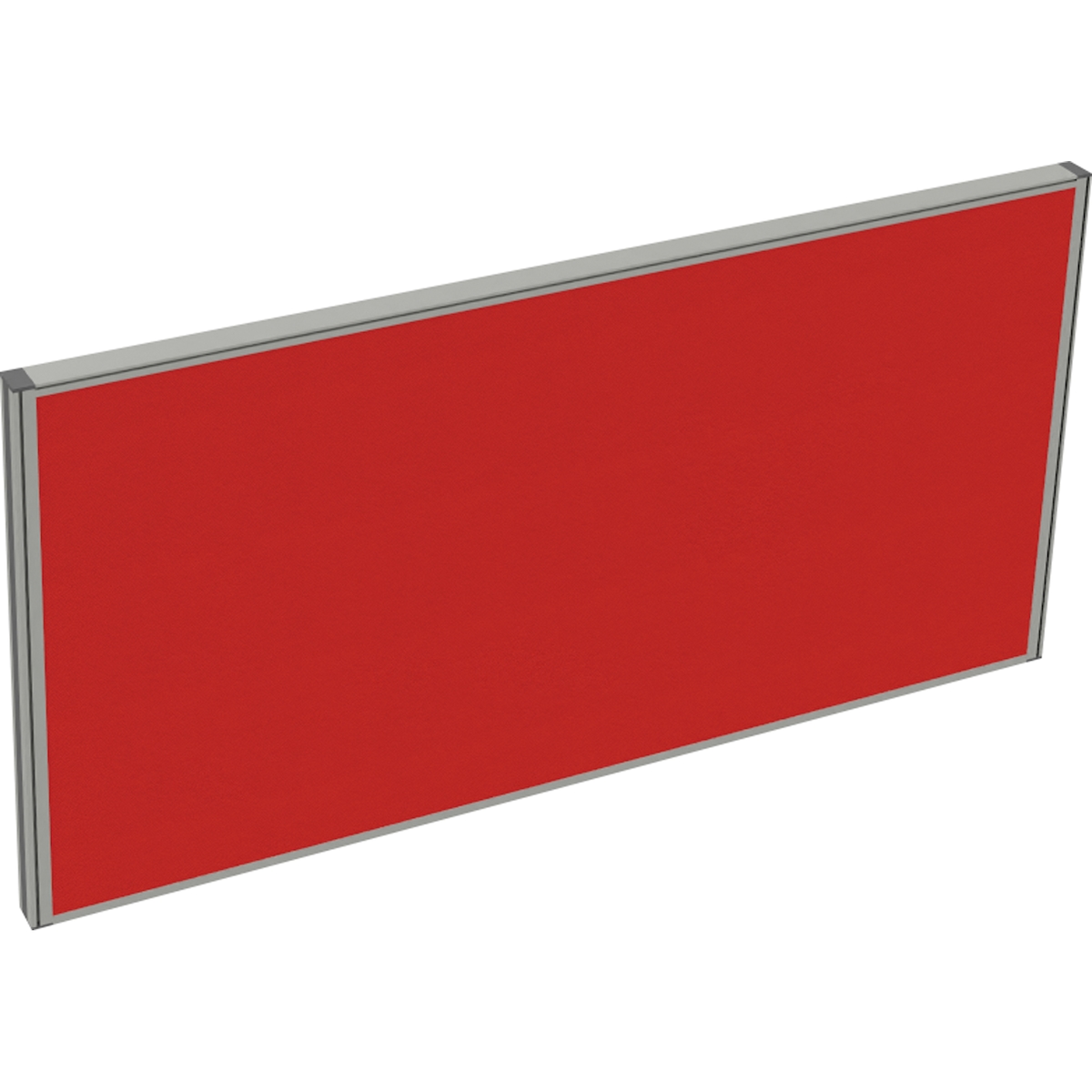 Soennecken Stellwand Nut Stoffgr.A oOrgaleiste Absorber C B1200xT41xH600mm rot Image