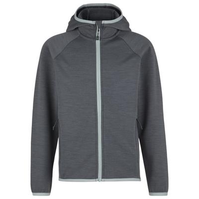 Heber Peak - Kid's MerinoBlend SaplingHe. II Hoody - Zip-Hoodie Gr 128 grau/blau Image