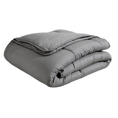 Microfaserbettdecke OTTO HOME "Claara,Bettdecke 135x200 cm, 155x220 cm, 200x200 cm", grau, B:200cm L:200cm, Bezug: 100% Polyester. Füllung: 100% Polyester, Bettdecken, Bettdecken in grau, Sommer, Winter, 4 Jahreszeiten, Decke Image
