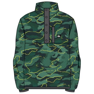 Quiksilver - Kid's No Destination Half Snap - Fleecepullover Gr XS - 8 Years grün Image