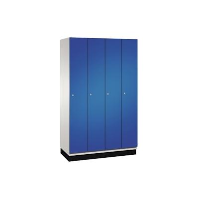 C+P Umkleidespind 4510040S10022 Sockel 4Abteile B1200mm lgr/ebl Image