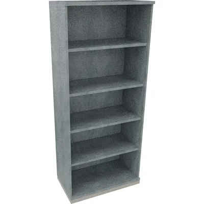 Soennecken Regal 5OH B800xT442xH1869mm Silberaluminium/Beton hell Image