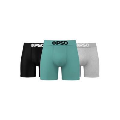 Boxershorts PSD "PSD SEA CORE CTN 5I 3PK", Herren, Gr. L, bunt (multi), 95% Baumwolle, 5% Elasthan, Unterhosen Image