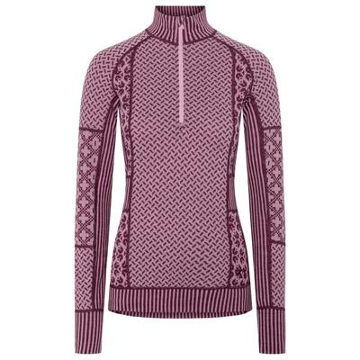 Kari Traa - Women's Smekker Half-Zip - Merinounterwäsche Gr M lila/rosa Image