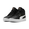 Sneaker PUMA "CARINA 3.0 MID WTR PS", Gr. 31, schwarz-weiß (puma schwarz, puma weiß), Synthetik, sportlich, Schuhe