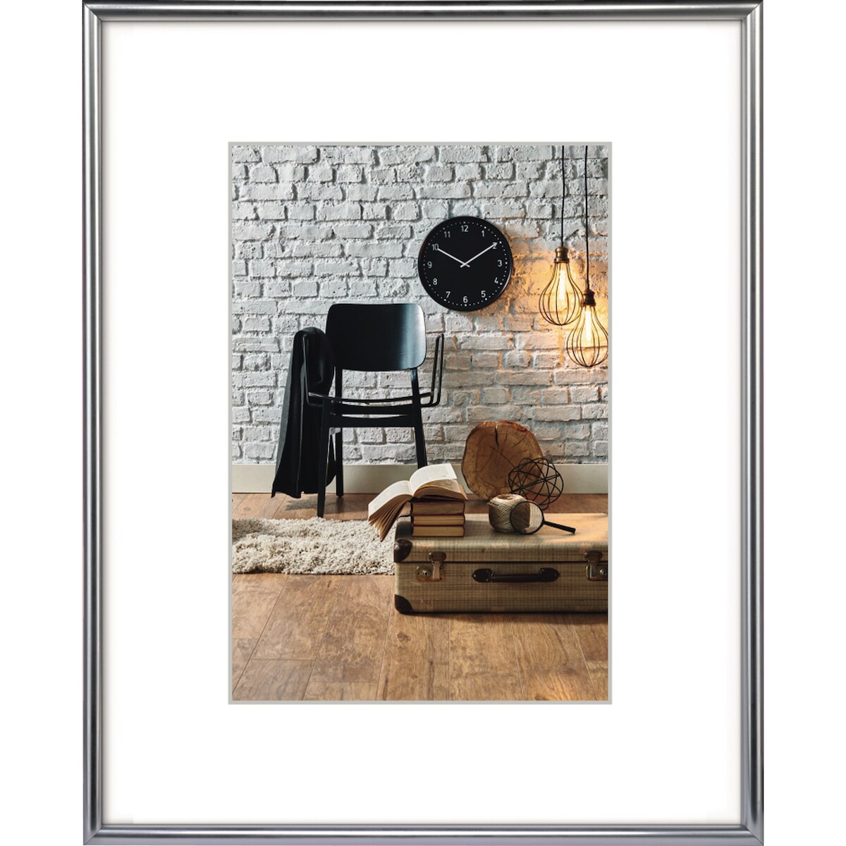 Hama Bilderrahmen Sevilla 00066440 50x70cm Kunststoff silber Image