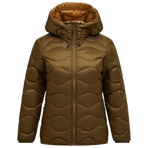Peak Performance - Women's Helium Down Hood Jacket - Daunenjacke Gr S braun
