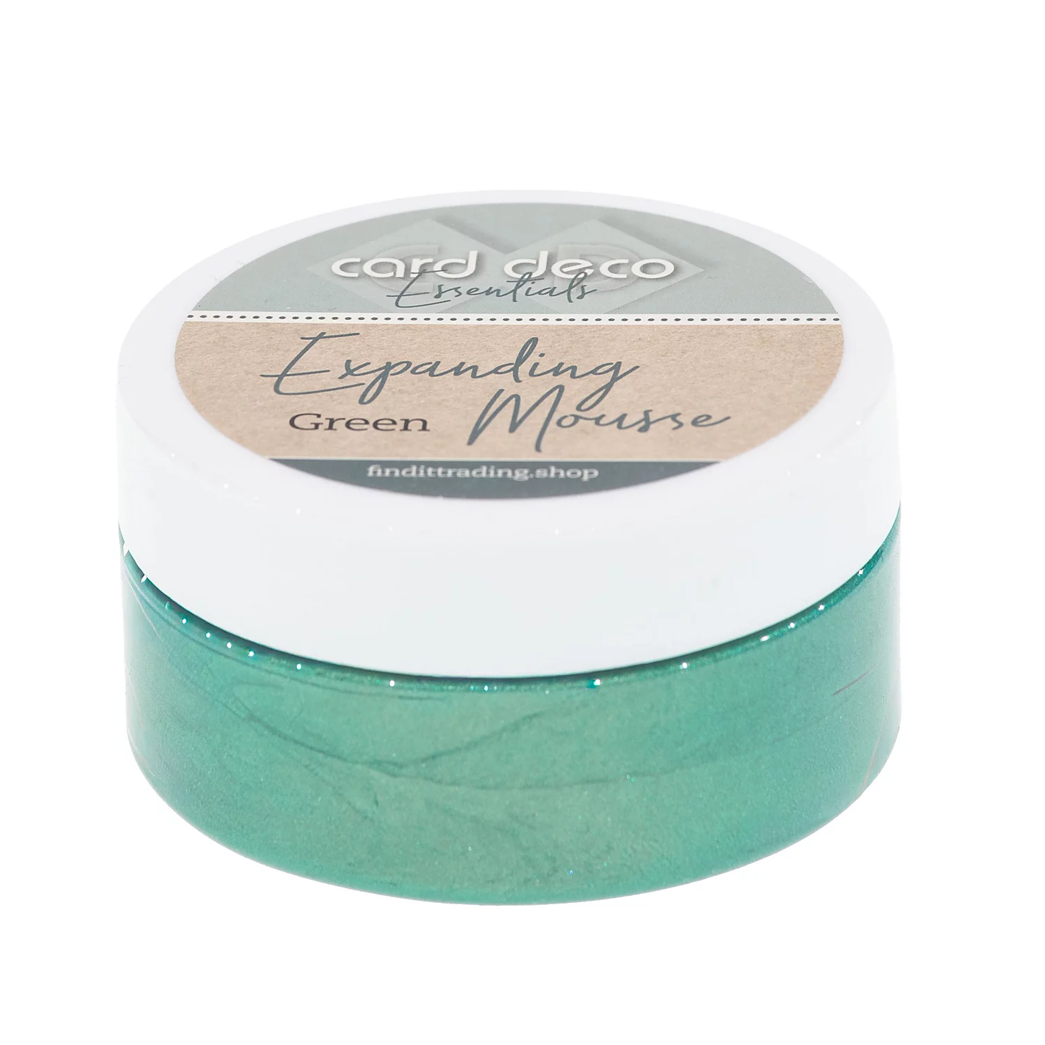 Crème pochoir "Expanding Mousse", vert, 60 g