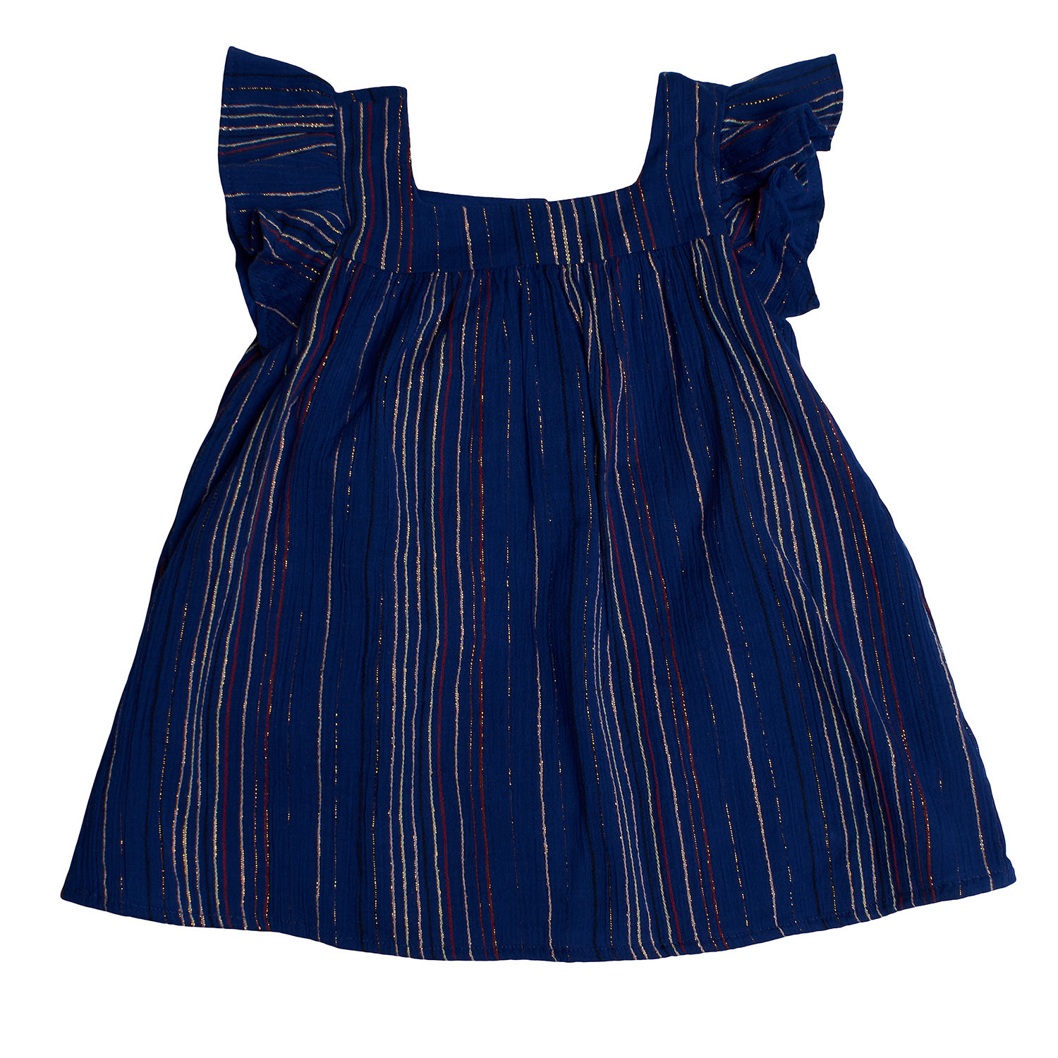 Gestreiftes Kleid mit passendem Höschen 669187 für Baby Mädchen Image