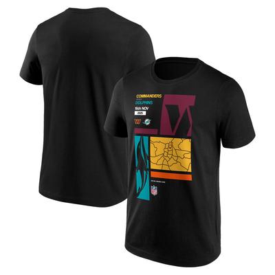 NFL Madrid Match Up Commanders vs Dolphins T-Shirt - Herren Image