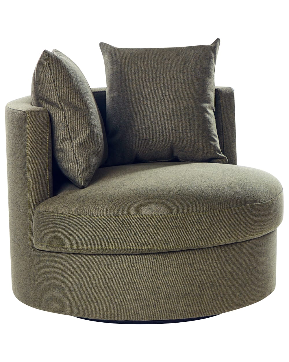 Fauteuil en tissu vert H61