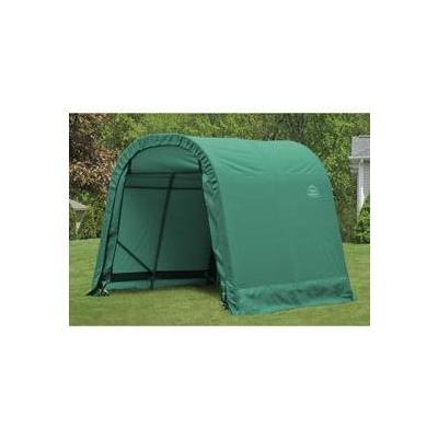 ShelterLogic 8x8x8 Round Style Shelter, Green Cover 76804