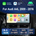 Schermo QLED per Audi A4L 2009 - 2016 Wireless Carplay HD Touch Screen 4G WIFI Android 14 Lettore video radio multimediale per auto