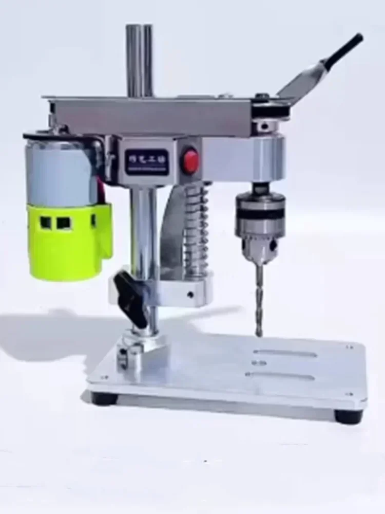 Upgrade Elektrische Hause Mini Mini Mini Tisch Bohrer DIY Tisch Reparatur Tisch Hohe Präzision DC Variable Geschwindigkeit Bohren Elektrische Bohrmaschine Image