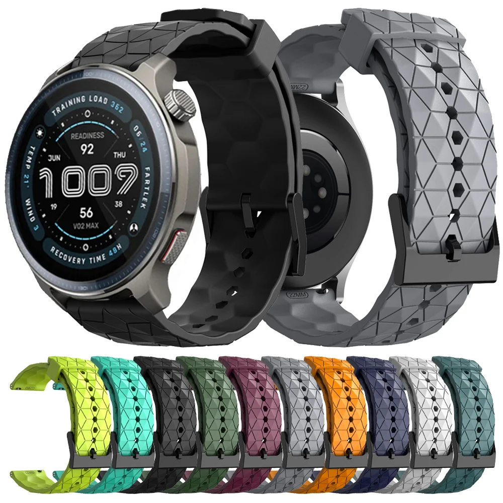 Armband 20 mm 22 mm für Amazfit Balance 2/GTS 4 2 Mini/GTR 4/3/Pro/Stratos Sport Silikonarmband Amazfit bip6-bip 3 pro Armband Image