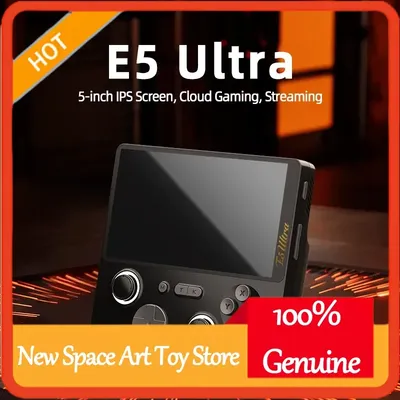 GAMEMT E5 Ultra Portable Handheld Game Console 5" 720p IPS Touch Screen 60Hz 5000mAh Hall-Effect Joystick Android Gaming Device