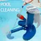 Portable Pool Cleaning Brush Underwater Vacuum Cleaner for Landscape Underground Above Ground Swimming Pool Maintenance Tool Use