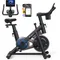 Cyclette da Casa con Resistenza Regolabile, Bicicletta da Appartamento Silenziosa con Schermo LCD Migliorata, Sedile Como