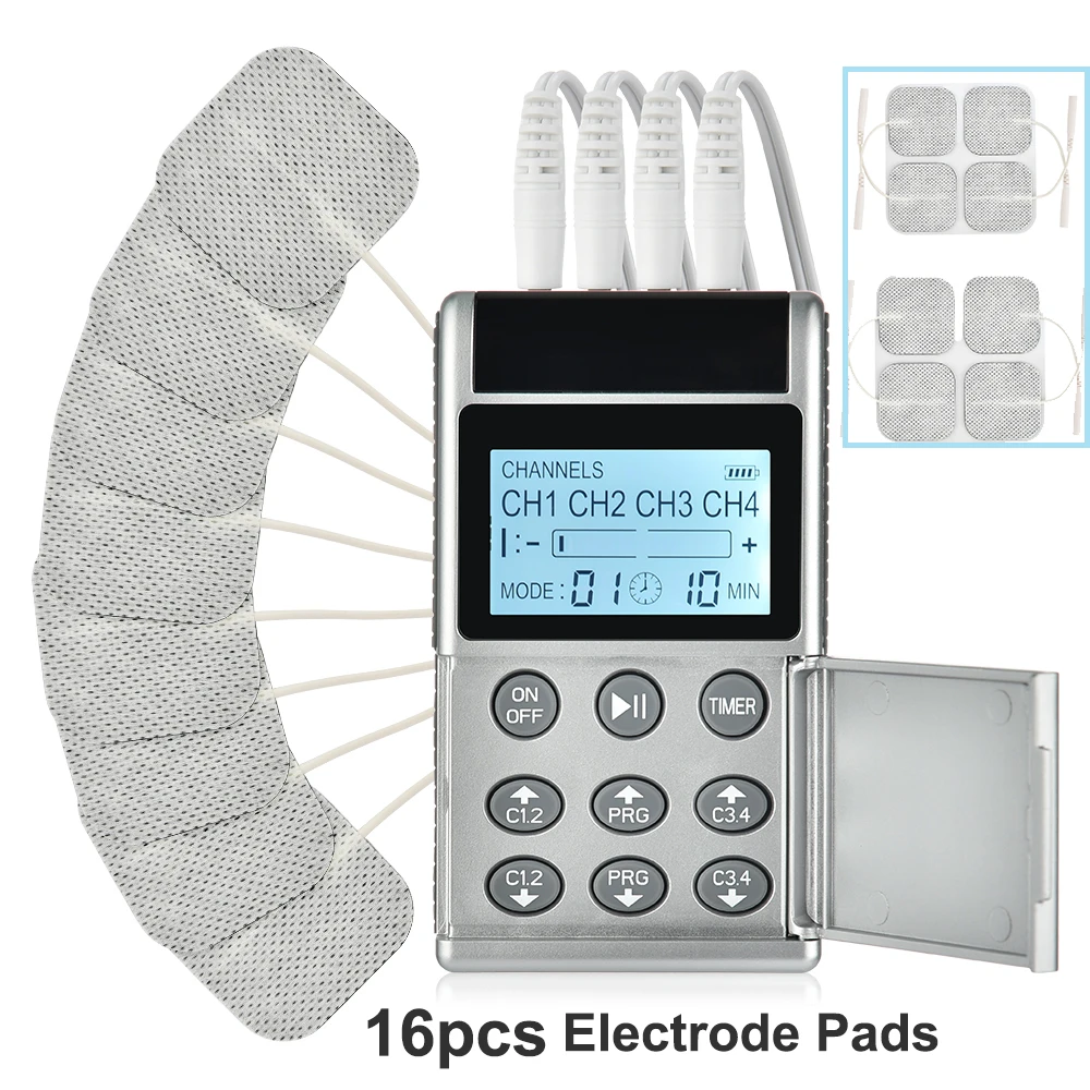 15-Modi Zehn-Muskelstimulator, elektrische Akupunktur, Körpermassage, digitale Therapie, EMS, Zehn-Einheit, Maschine, Rücken-Elektrostimulator Image