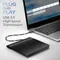Unità CD/DVD esterna, lettore CD DVD USB 3.0 Bruciatore portatile +/-RW Lettore CD ROM Duplicatore disco per laptop PC desktop