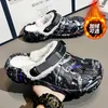 Herren-Winterhausschuhe, weich, für den Innenbereich, warm, Damen-Hausschuhe, Sommer, abnehmbare Sandalen, Herren, rutschfeste Plüschfell-Clogs, große Hausschuhe 47