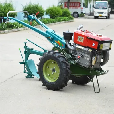 Cheap Price Agricultural Machine Diesel Engine Mini Walking Tractor Cultivator Rotary/ Mini Power Tiller Hand Walking Tractor