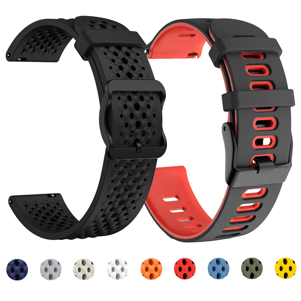 Ersetzen Sie das Silikonarmband für Huami Amazfit BALANCE 2 Armband Amazfit GTR 4 2 47 mm/GTR3 Pro/Bip 6 5/Xiaomi Watch S4 S1 22 mm Correa Image