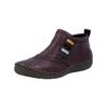 Stiefelette RIEKER "Rieker Stiefelette Lederimitat", Damen, Gr. 39, lila, Lederimitat, casual, Schuhe
