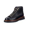 Schnürstiefelette GANT "Gant Stiefelette Leder", Herren, Gr. 45, schwarz, Leder, casual, Schuhe