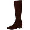 Stiefel PETER KAISER "Peter Kaiser Stiefel Leder", Damen, Gr. 39, braun (dunkelbraun), Leder, elegant, Schuhe