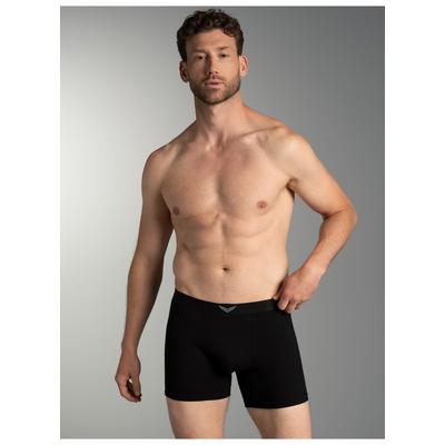 Boxer TRIGEMA "TRIGEMA Pants mit praktischem Gummibund", Herren, Gr. XXXL, schwarz, 95% Baumwolle, 5% Elastan, Unterhosen Image