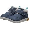 Barfußschuh KEEN "KNX MIDDIE", Gr. 31, vintage indigo, alloy, Leder, Textil, sportlich, Schuhe